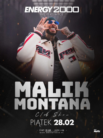 Przytkowice Wydarzenie Koncert MALIK MONTANA
