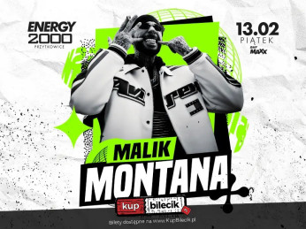 Przytkowice Wydarzenie Koncert Malik Montana w Energy 2000 Przytkowice