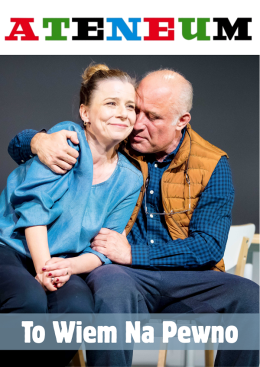 Kraków Wydarzenie Spektakl "To wiem na pewno" spektakl teatru Ateneum