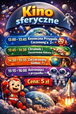 Kraków Wydarzenie Inne wydarzenie KOSMO Dzień: Kino sferyczne