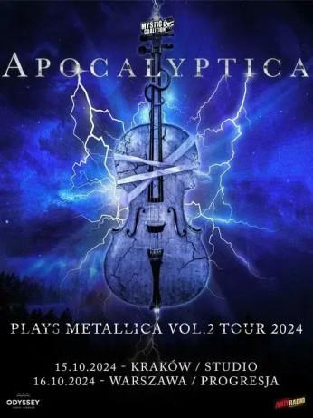 Kraków Wydarzenie Koncert Apocalyptica Plays Metallica Vol. 2 Tour 2024